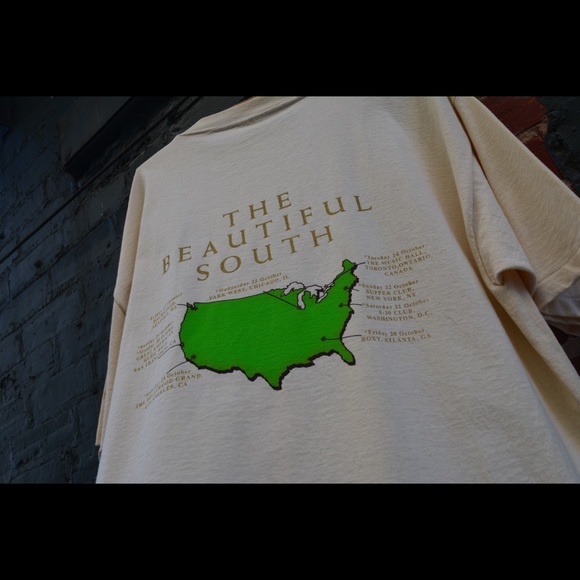 Vintage 1995 Signed The Beautiful South Tshirt - Picture 3 of 12
